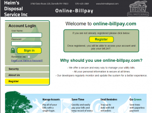 Online Bill Pay